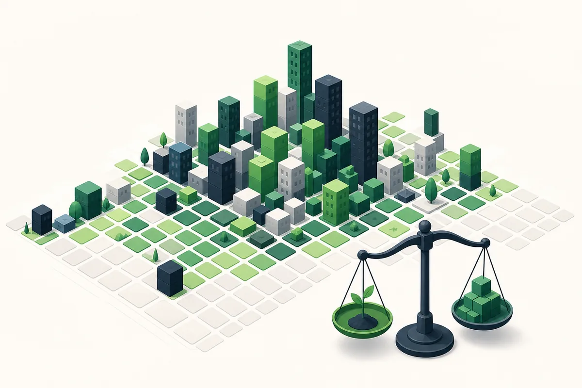 GitHub contribution graph gaming shown as an honest 3D contribution city